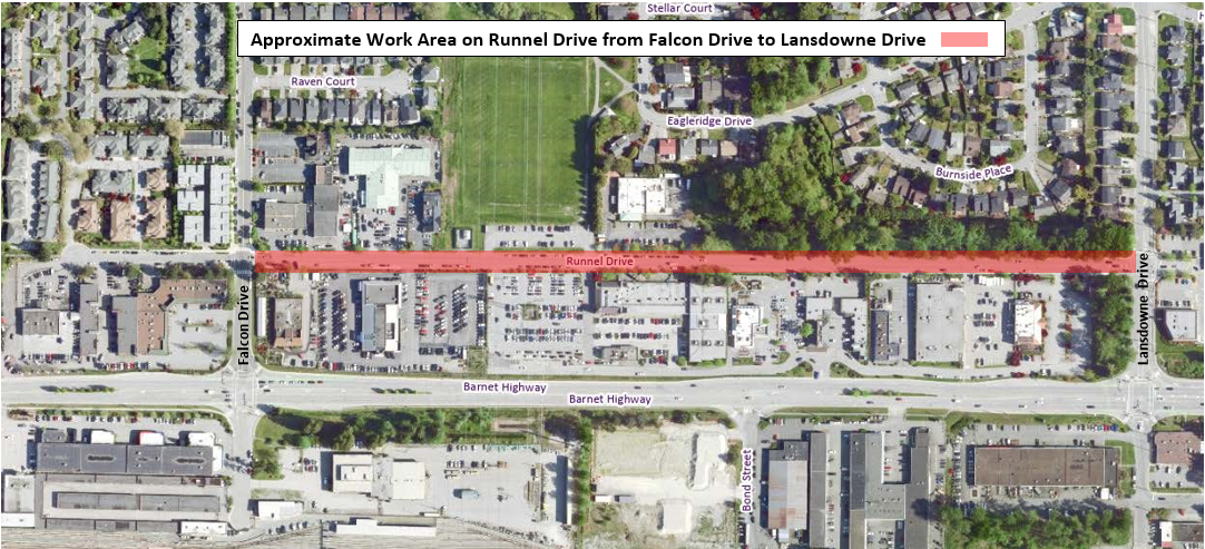 Location Map - Runnel Drive