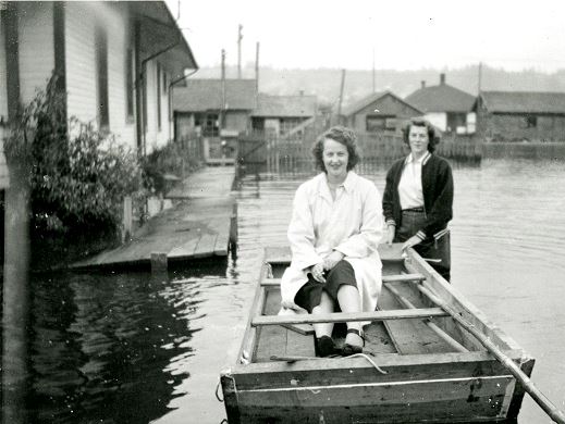 Fraser Mills Great Flood 1948