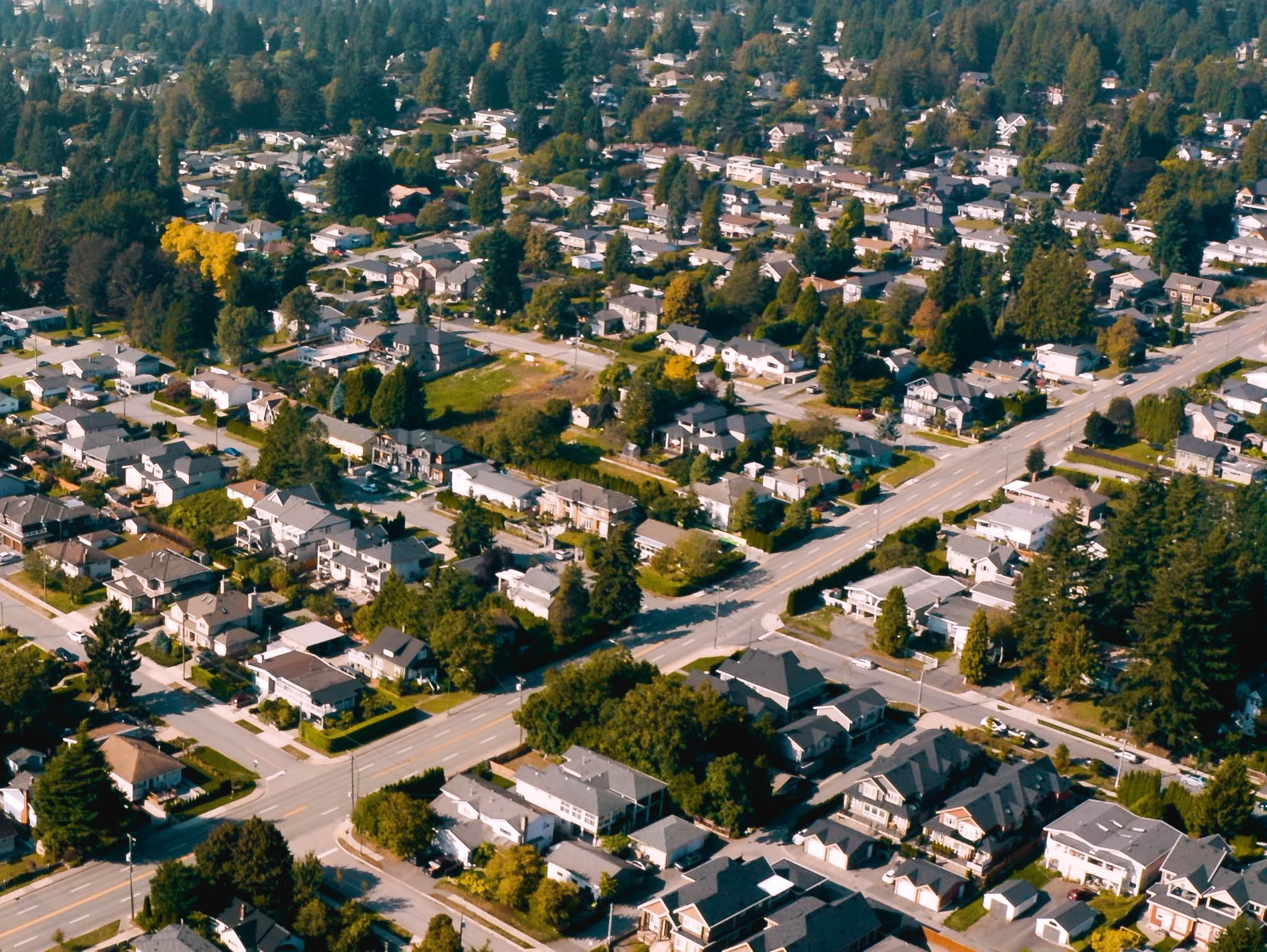 A neighbourhood in Southwest Coquitlam