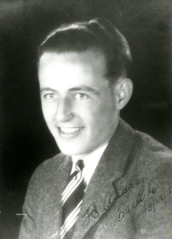 Portrait - Canadian Stuntman Carl Jacobs, c. 1925