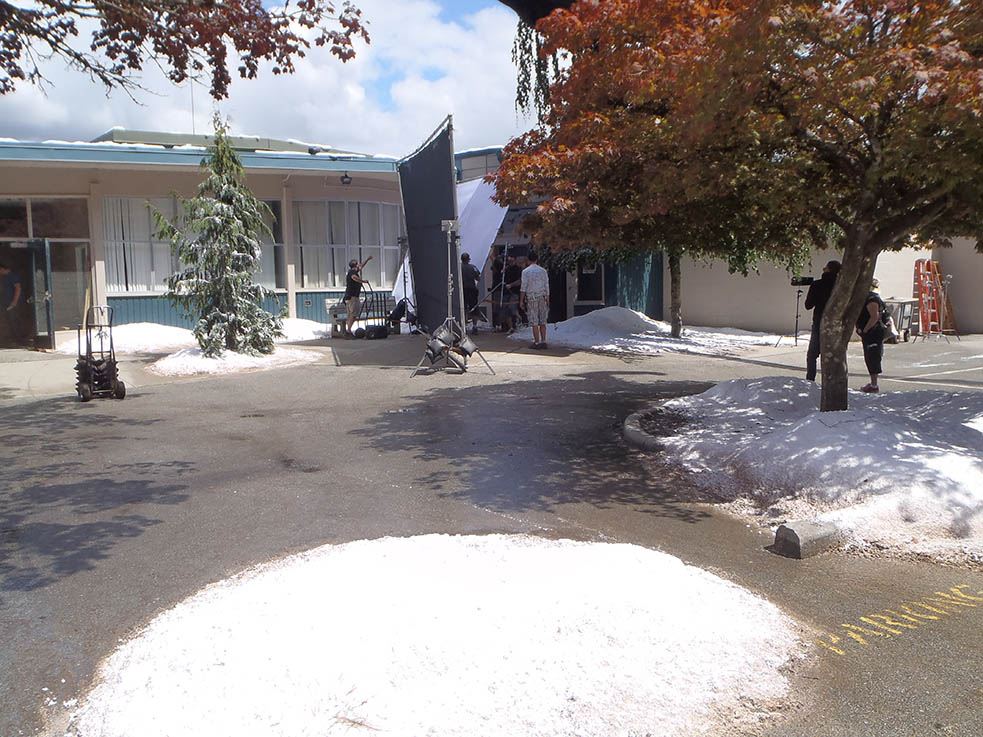 Filming of The Shack, Hillcrest Middle School, 2015