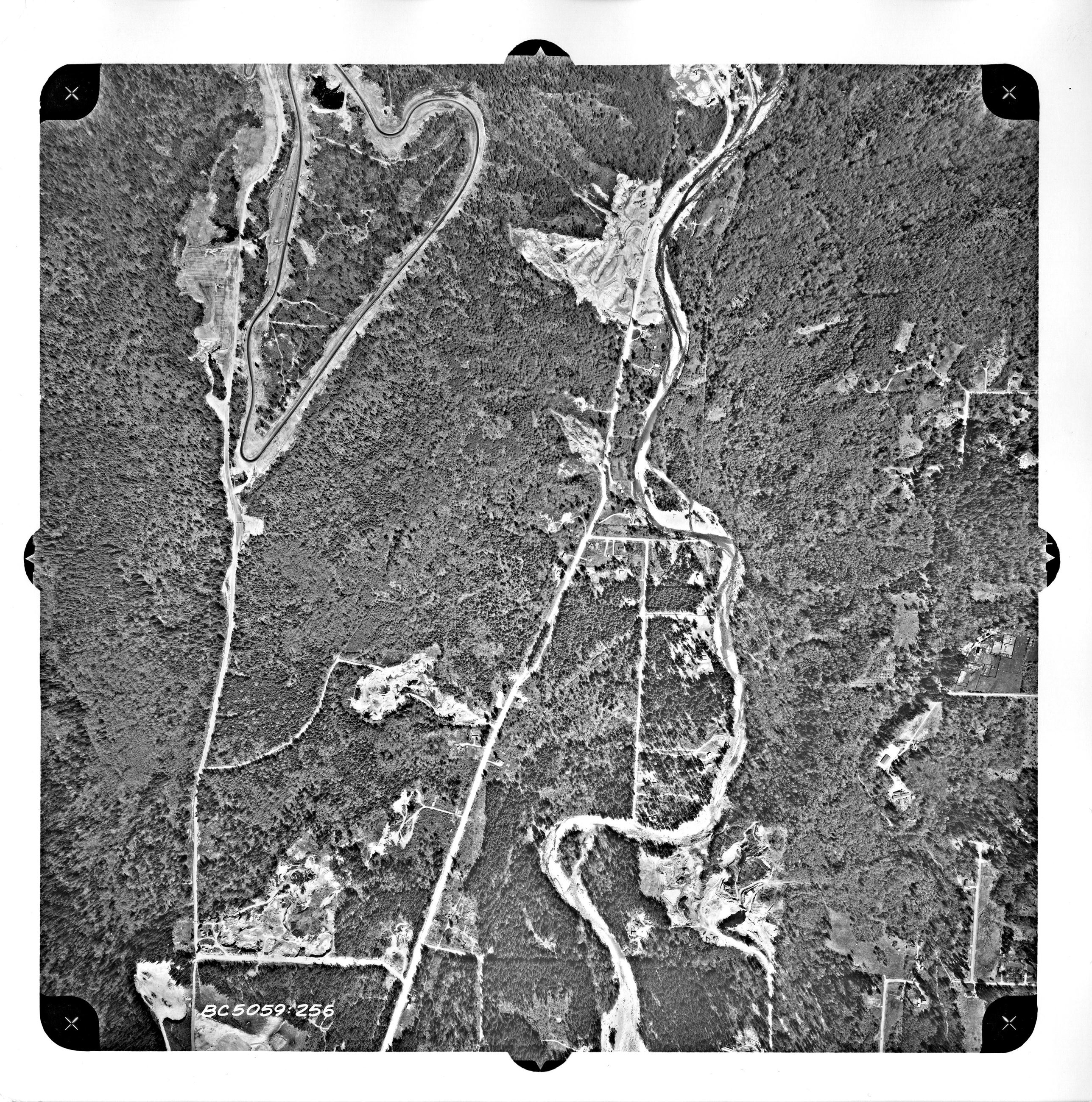 Aerial Photograph of Racing Track, 1963 (JPG) Opens in new window