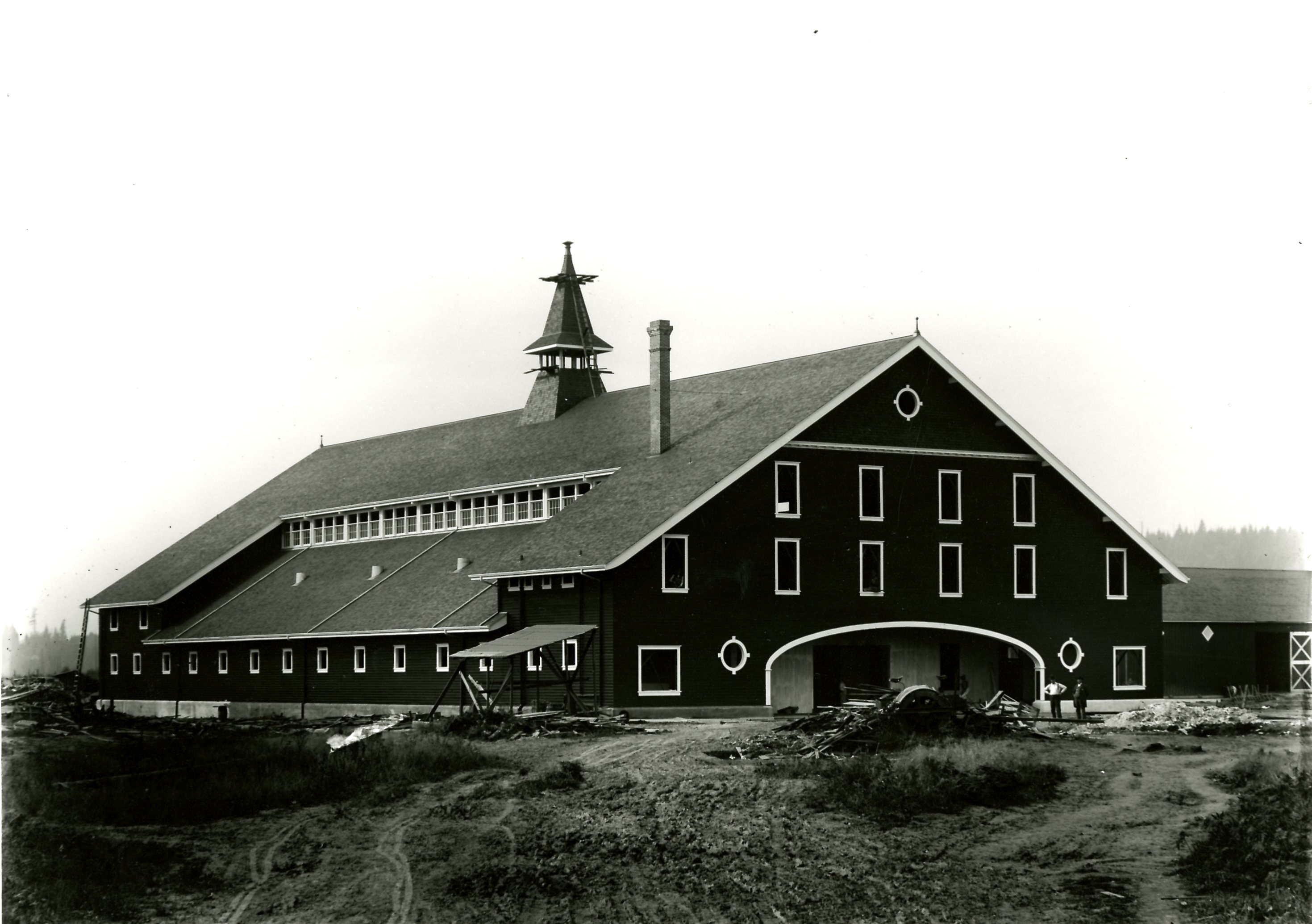 Main Barn at Colony Farm, Circa 1912 (JPG) Opens in new window