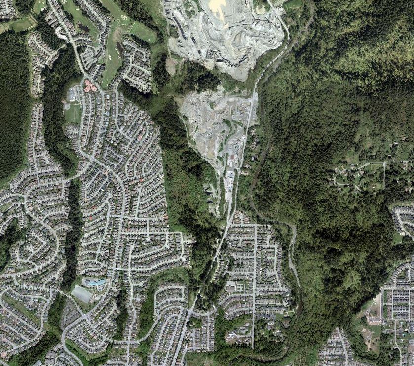 Aerial Photo of Westwood Plateau, 2017 (JPG) Opens in new window