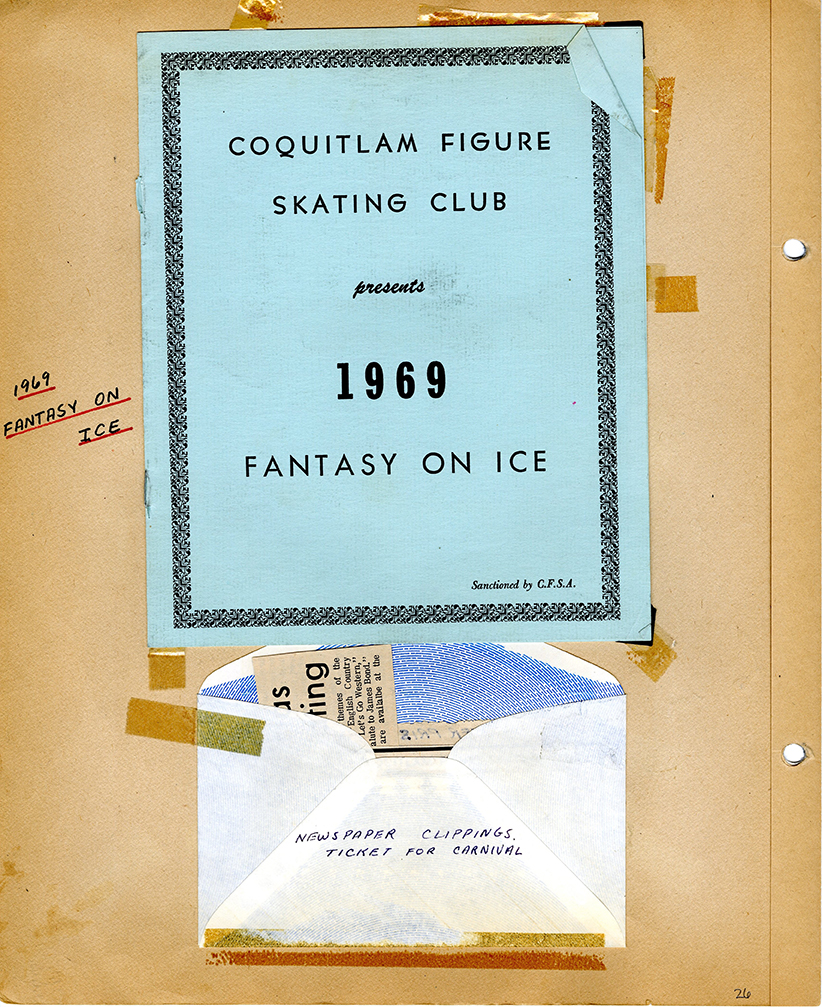 Coquitlam Figure Skating Club Scrapbook, 1963 to 1980 (JPG) Opens in new window